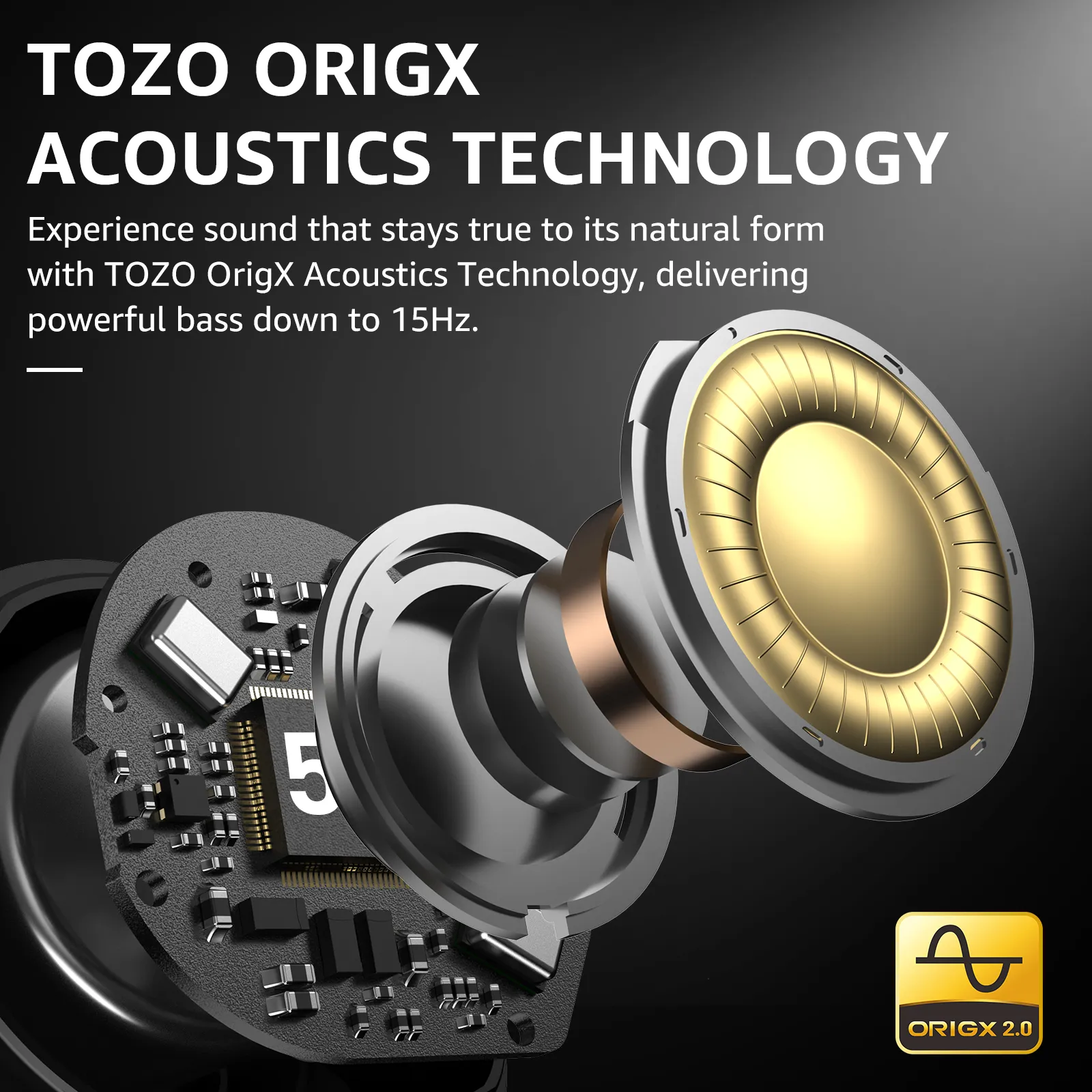 TOZO NC9 Upgraded Wireless Earbuds - Image 3