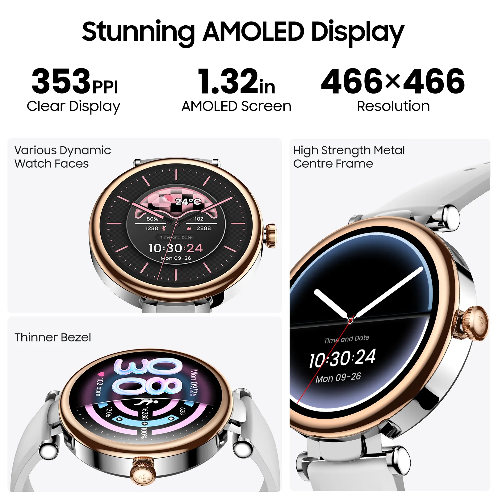 TOZO S8 Aura Smartwatch - Image 2